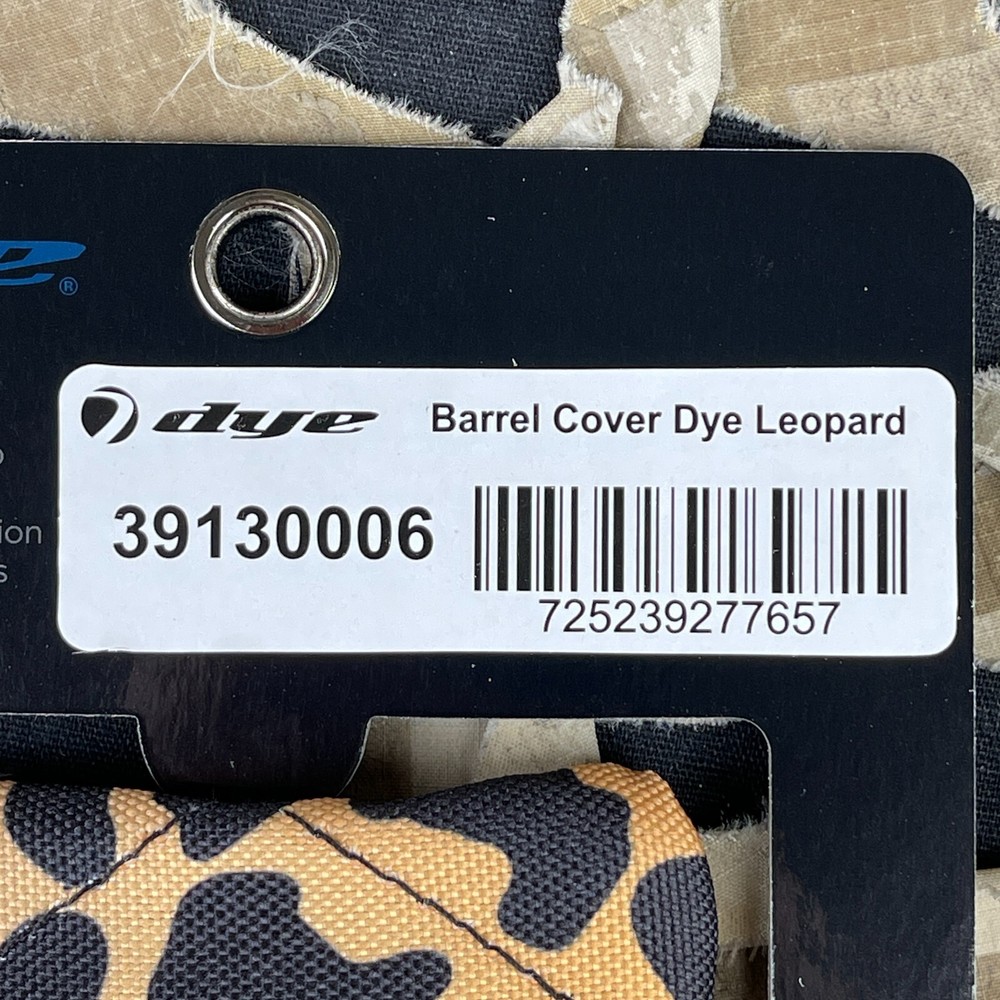 NEW Dye Paintball Barrel Cover - Leopard