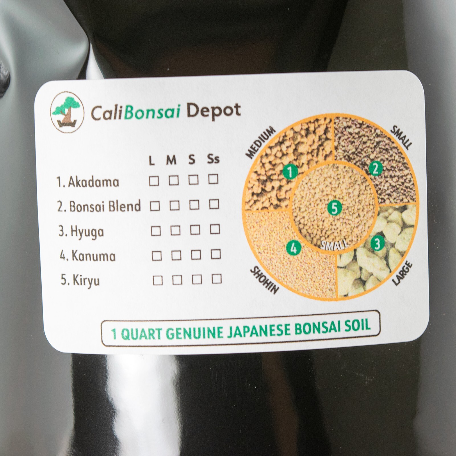 Genuine Japanese Kanuma Soil for Bonsai & Acid Loving Plants - Small Grain