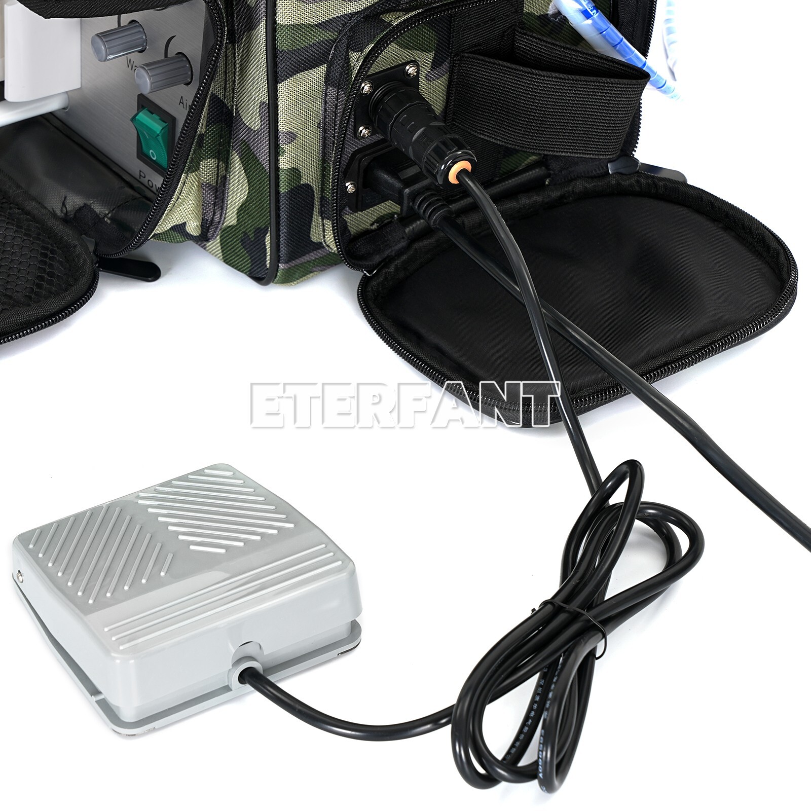 Portable Dental Delivery Unit Bag Air Compressor Suction System 4 Hole BD-401 US