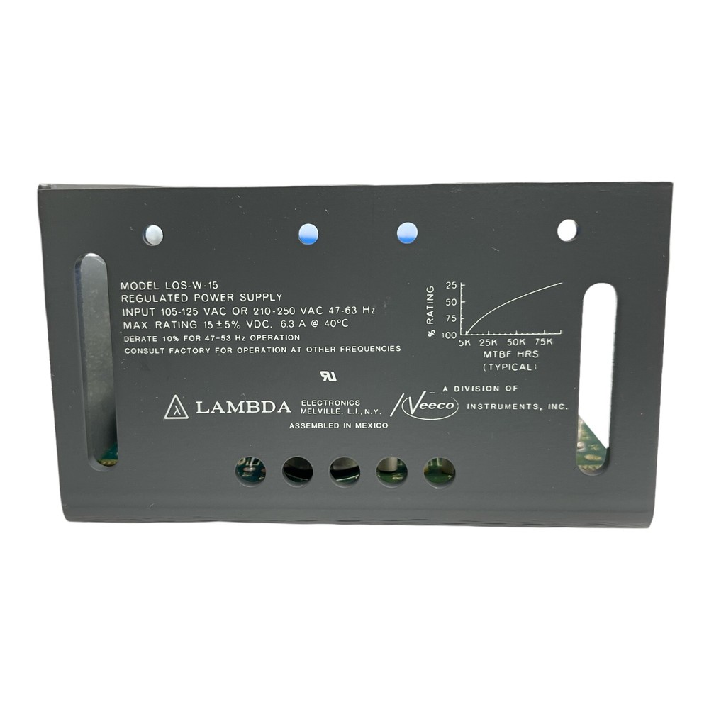 LAMBDA MODEL LOS-W-15 POWER SUPPLY NEW OLD STOCK