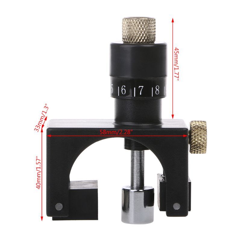 2Pcs Adjustable Planer Setting Jig Jointer Gauge Setter For