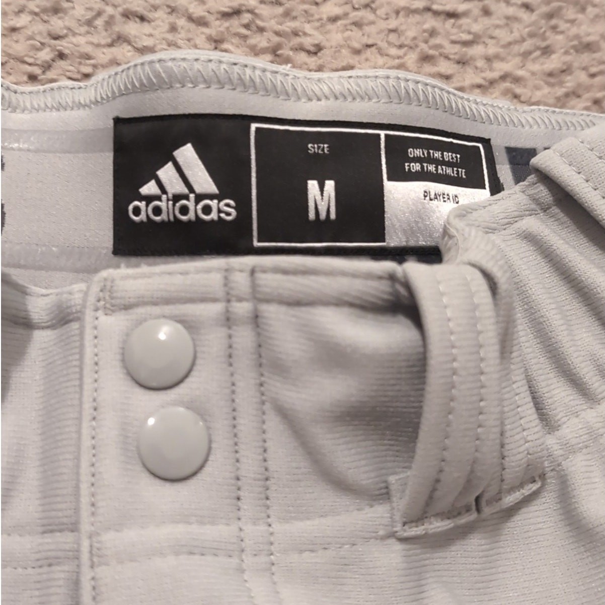 Adidas Baseball Pants Men's M NWOT Green Pinstripe/Logo