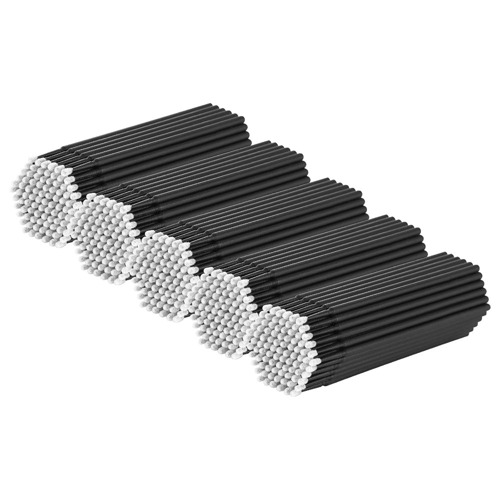 500PCS Disposable Micro Swabs for Eyelash Extension, Micro Applicators Eyelash S