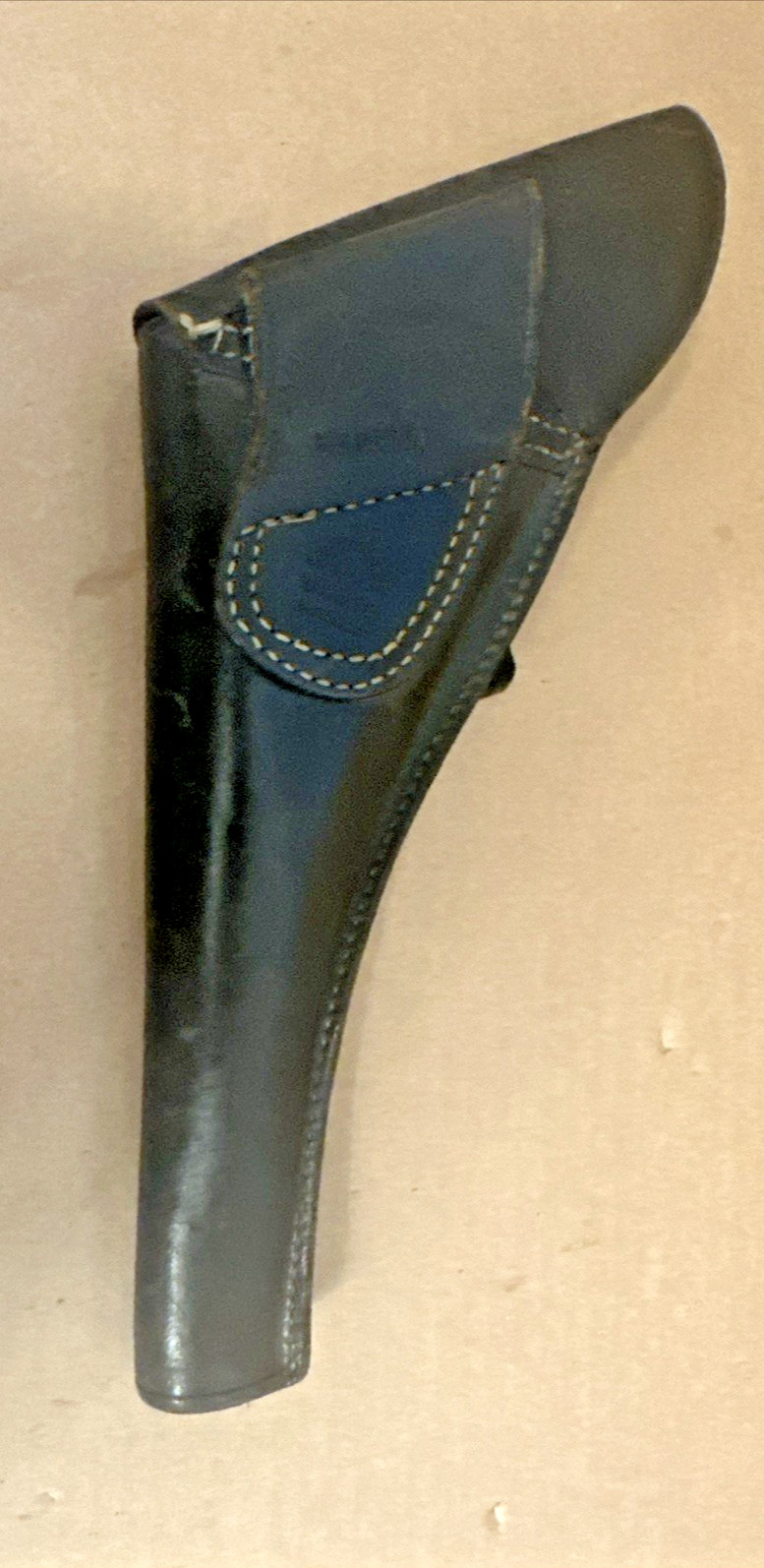 Vintage Replica of US Civil War Revolver Pistol Gun Leather Holster Viking RH