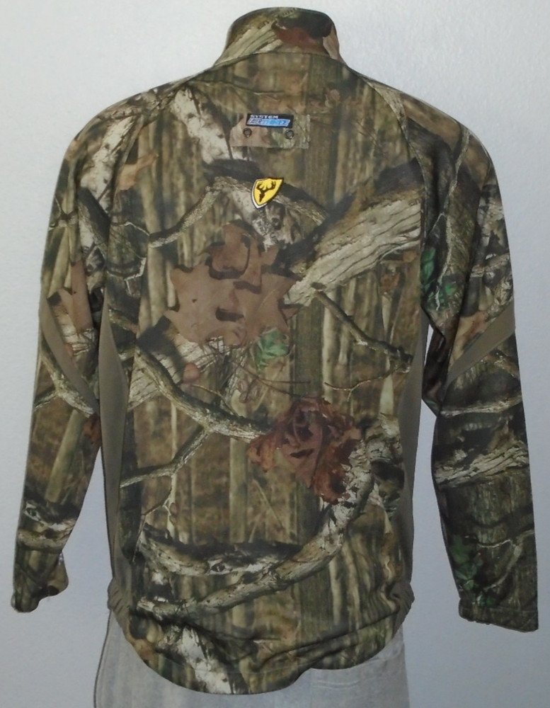 Scent Blocker Trinity Technology Camouflage Hunting Full Zip Jacket Men Large