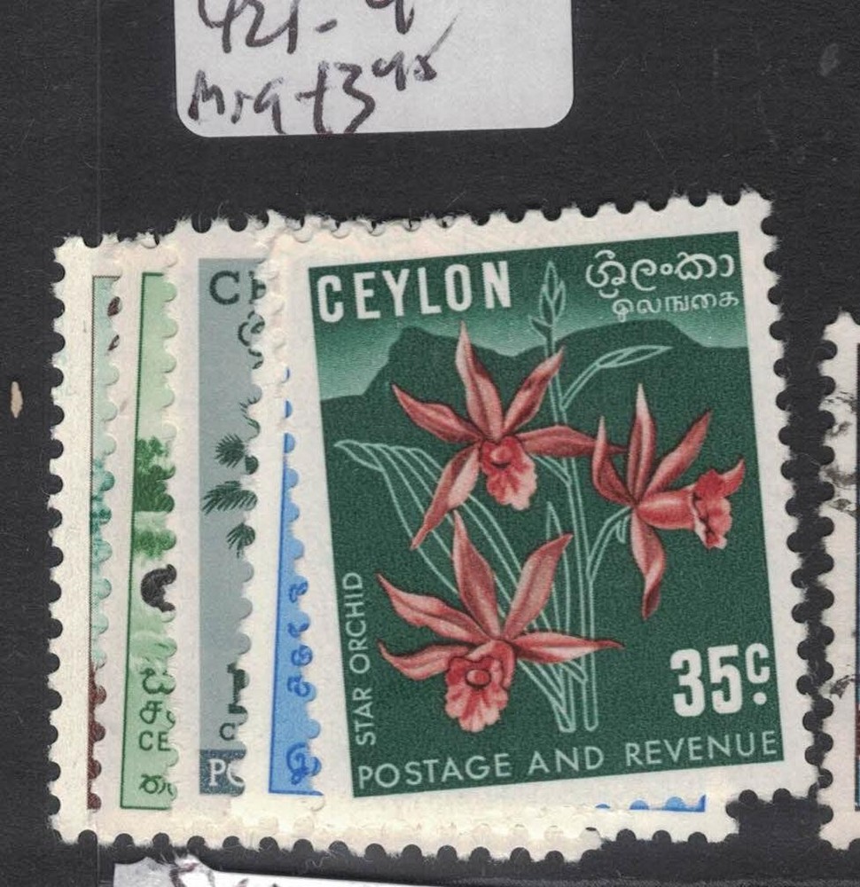 Ceylon SG 419, 421-4 MOG (2fgt)
