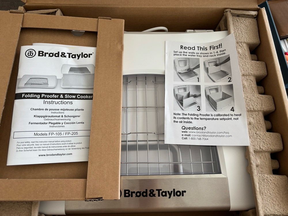 Brod & Taylor Folding Proofer & Slow Cooker with FP-105 (USED)