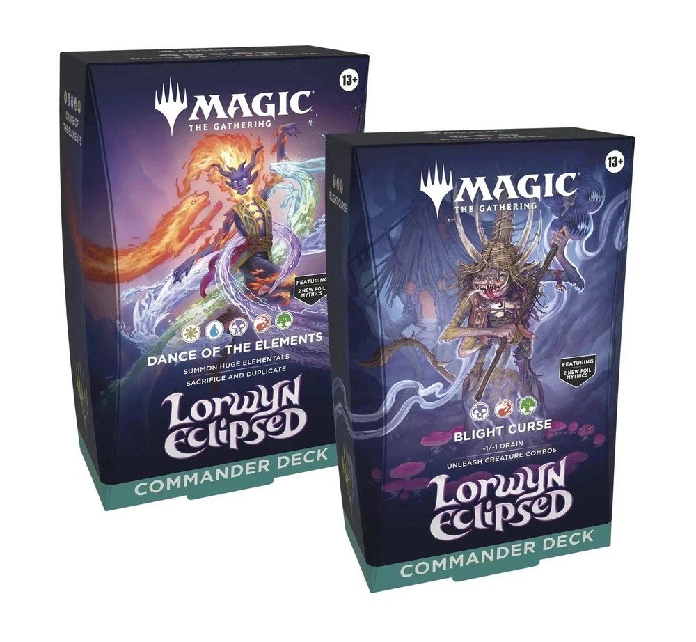 MTG Lorwyn Eclipsed Commander Decks *Set of 2*
