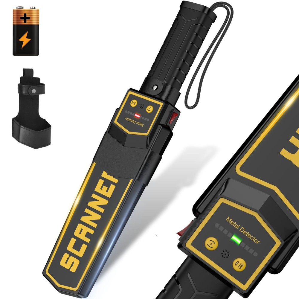 Handheld Metal Detector Wand Security Scanner,High Sensitivity Security Wand ...
