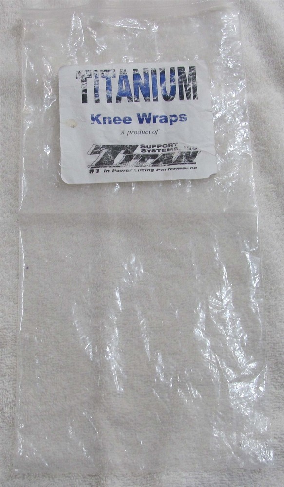 Titan Titanium Knee Wraps 2 Meter Length (Used)