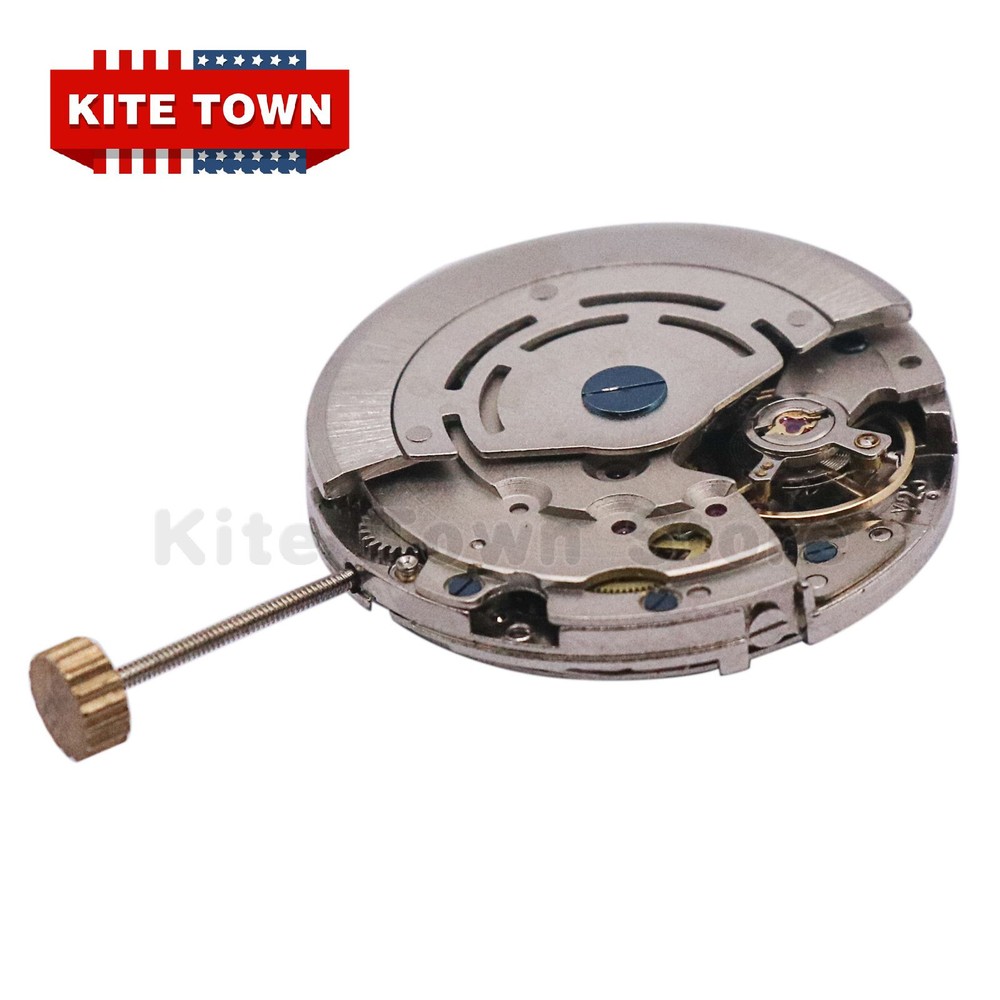 New Silver Automatic Date Movement For DG2813 Asian 2813