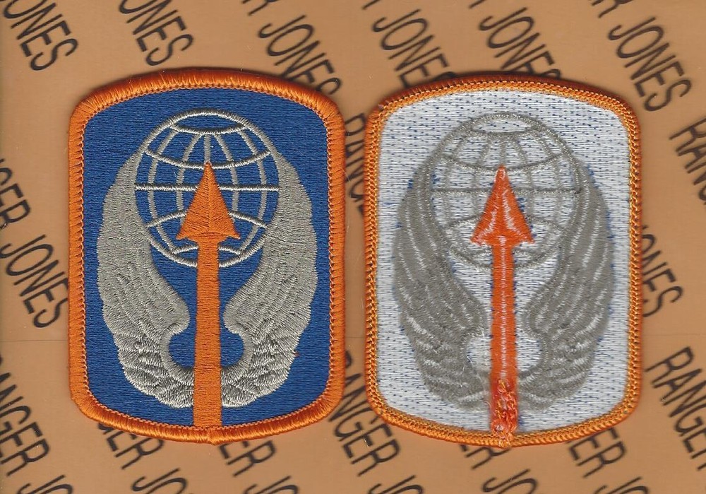 US ARMY 166th Aviation Brigade shoulder patch m/e