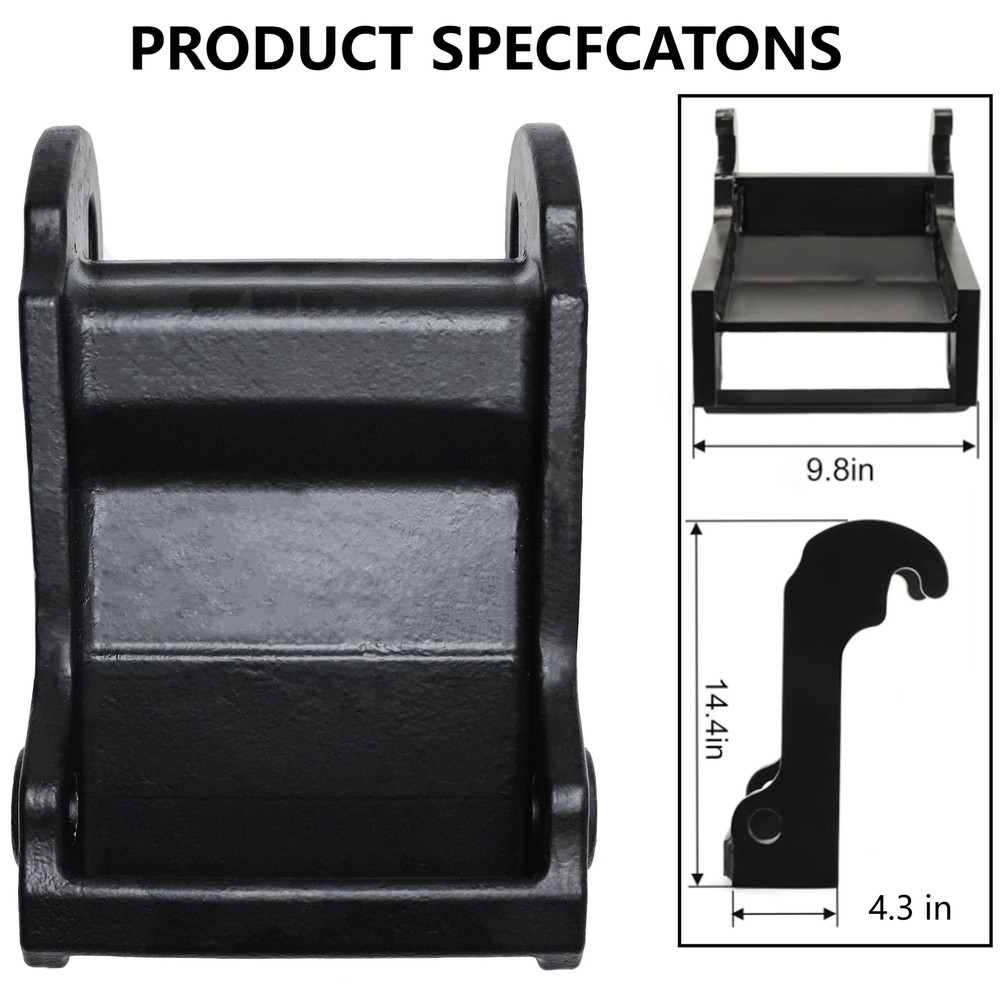 Bobcat X-Change E Coupler Bracket, Quick Attach，Mini excavator Bucket Attachment