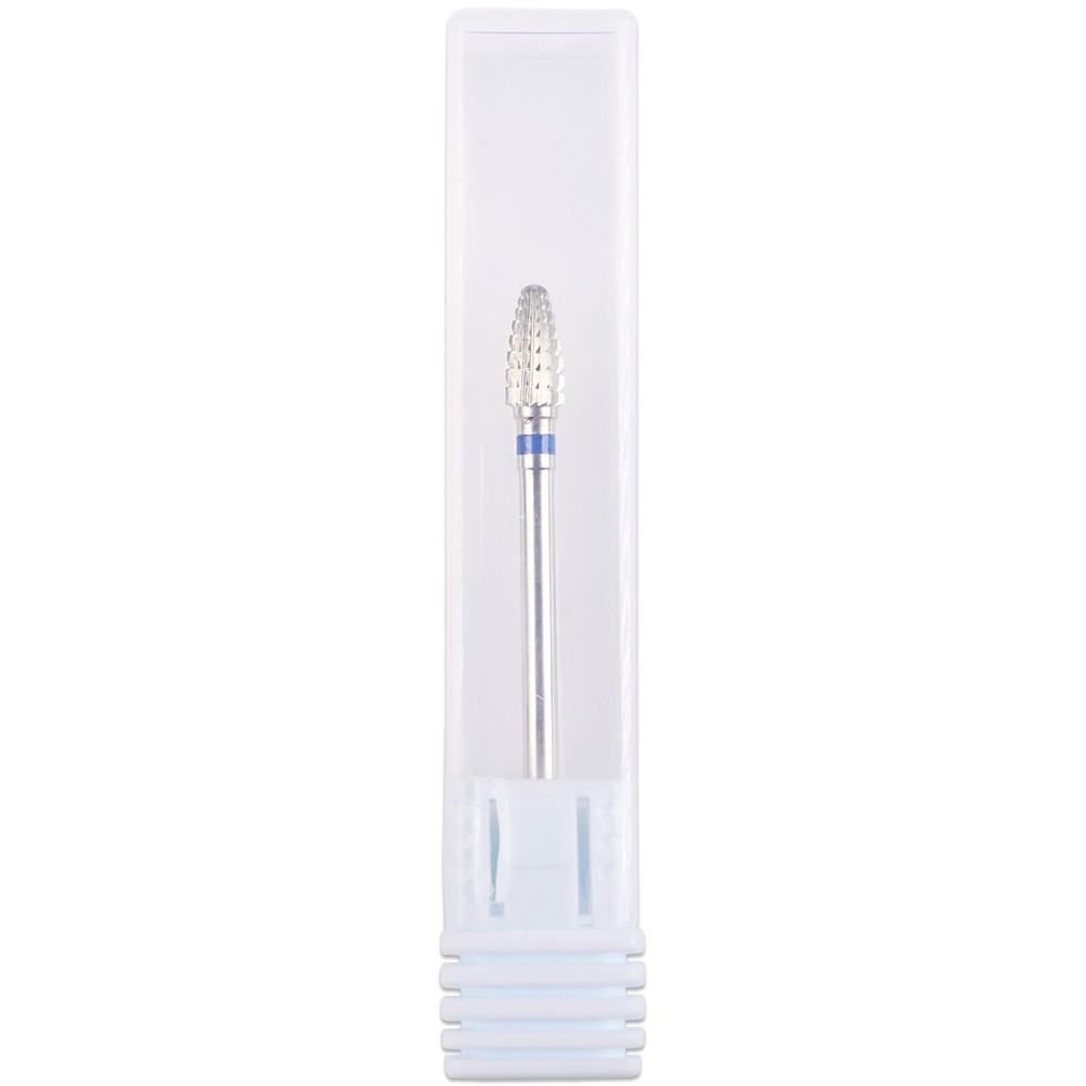 Professional Silver Mini Cone Safety Carbide Nail Drill Bit Medium Grit