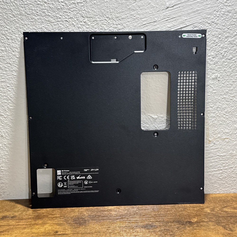 Bambu Lab P1P 3D Printer Back Cover
