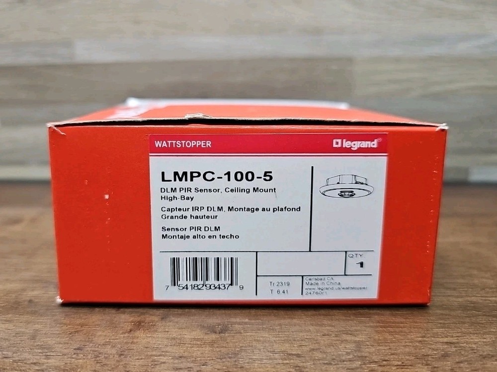 Wattstopper LMPC-100-5 Digital PIR Occupancy Sensor Free Shipping