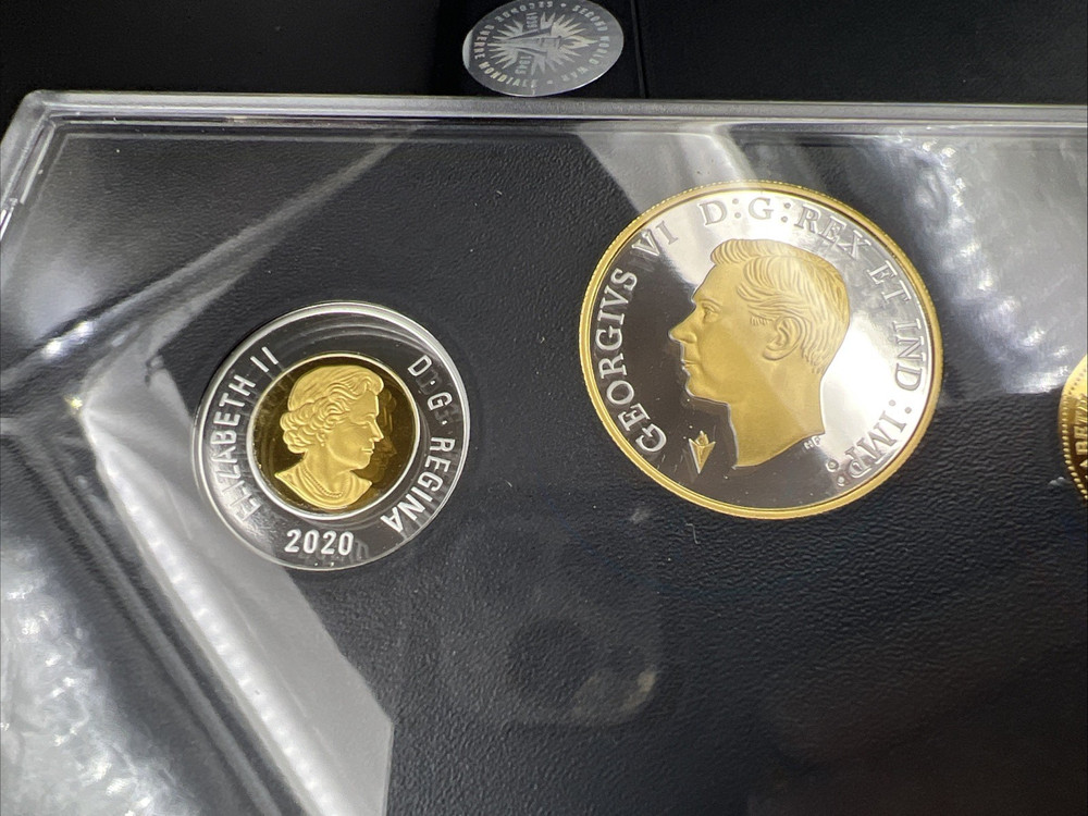 2020 Canada V Day Fine Silver Proof Set w/ Box & COA