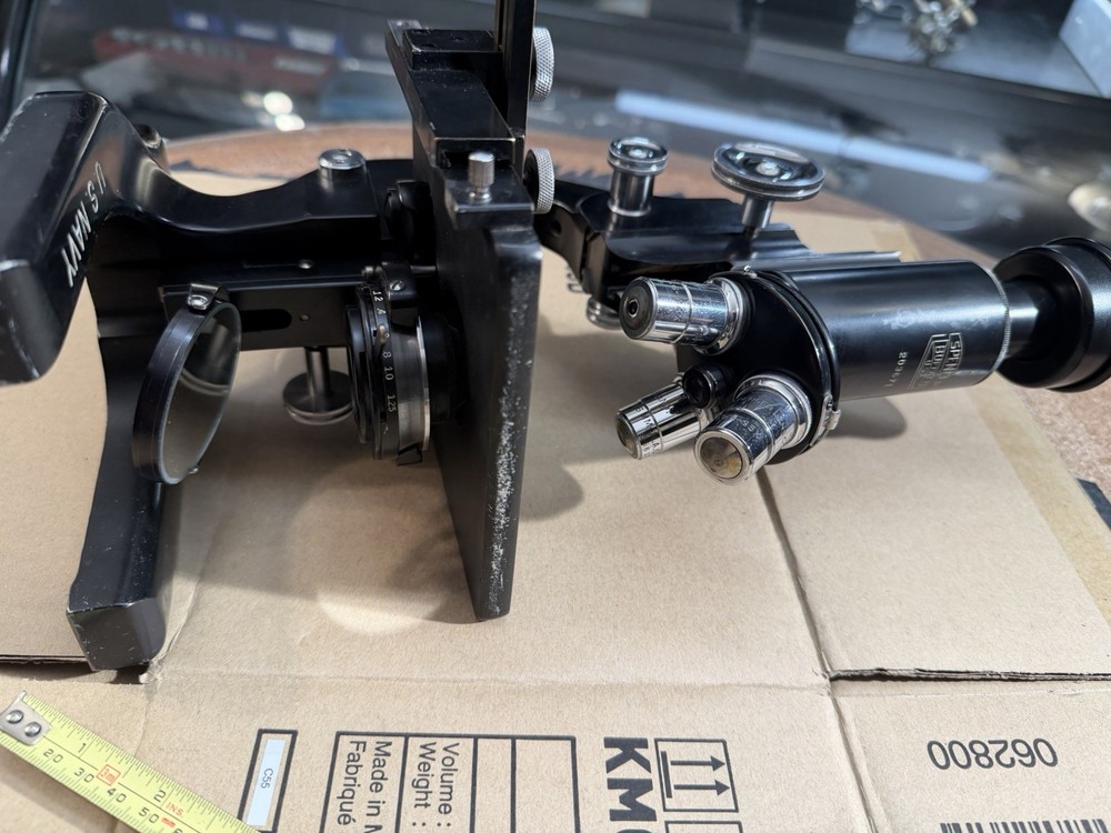 1940’s U.S. Navy Vintage Spencer Buffalo Microscope