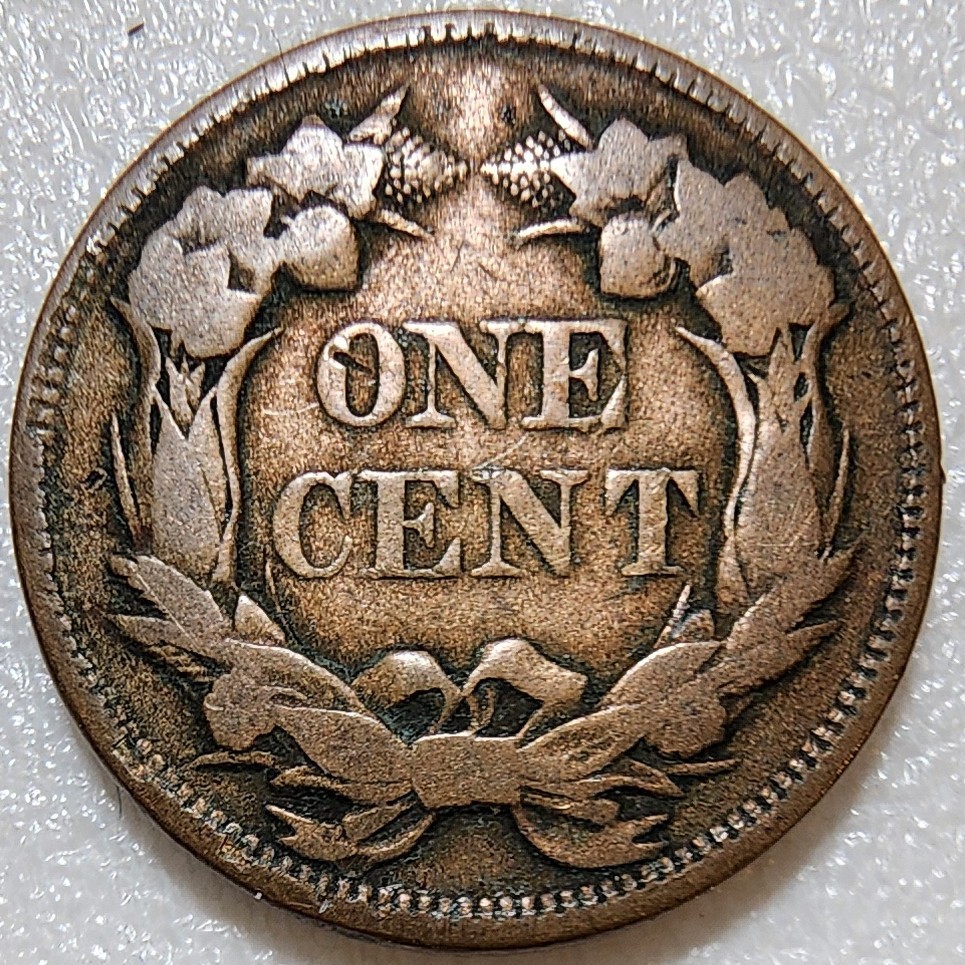 1858 Flying Eagle Cent - Large Letters - Sharp Details