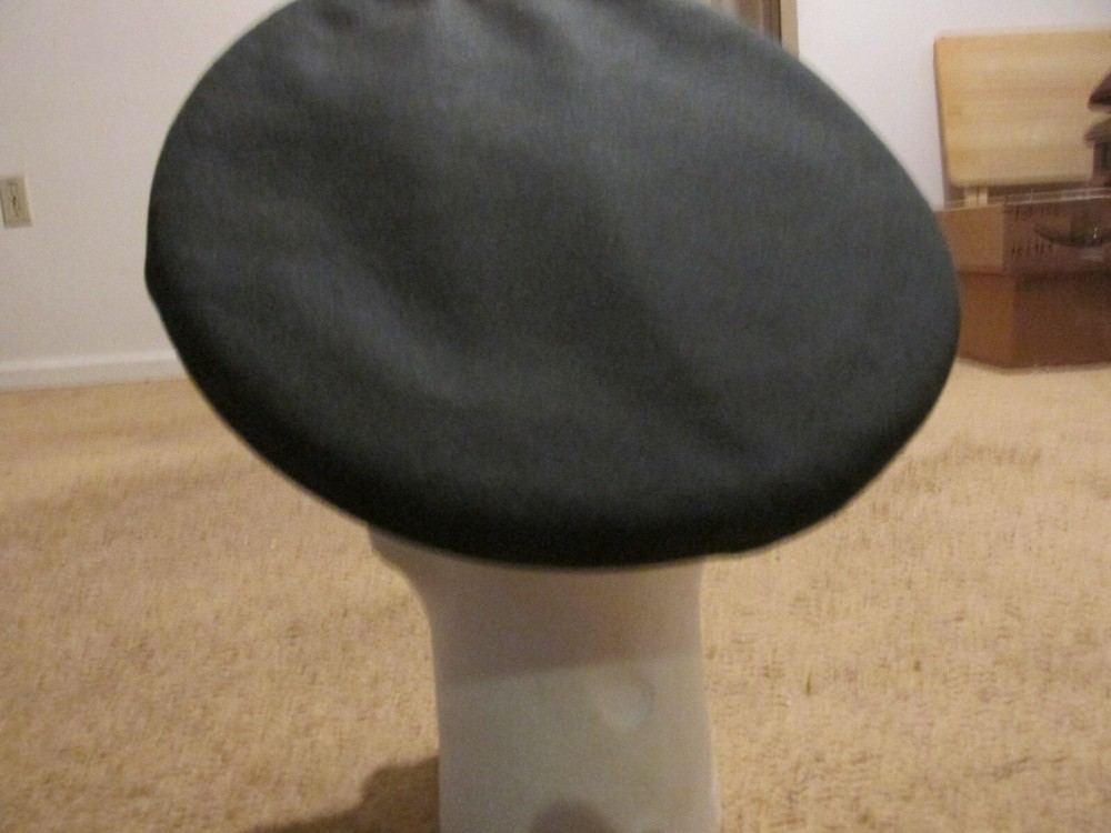 Pair WW2 US army officers visor caps
