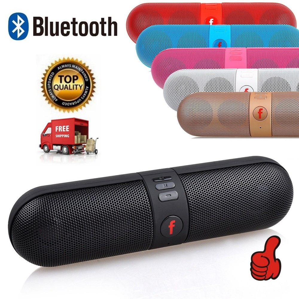 NEW Portable Bluetooth Wireless FM Stereo Speaker For SmartPhone Tablet iPhone