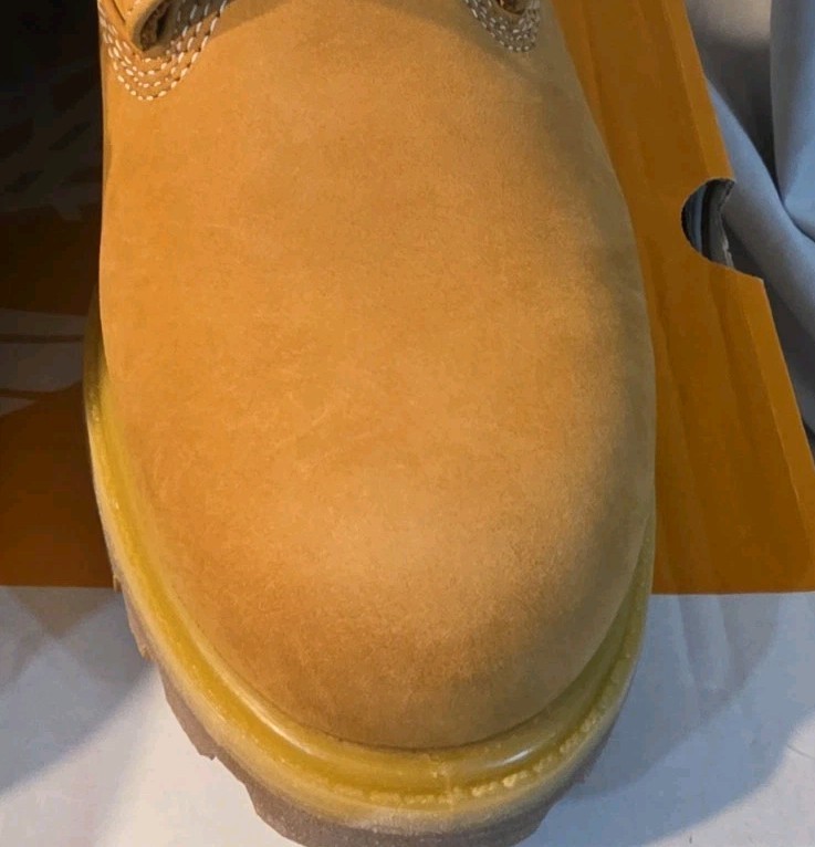 Timberland Premium 6" WP Warm-Lined Boot Wheat Men Size 7.5 NWB Defects
