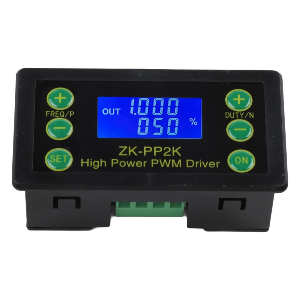 Pulse Generator with Adjustable Duty Cycle High Power Driver Wide Voltage Range