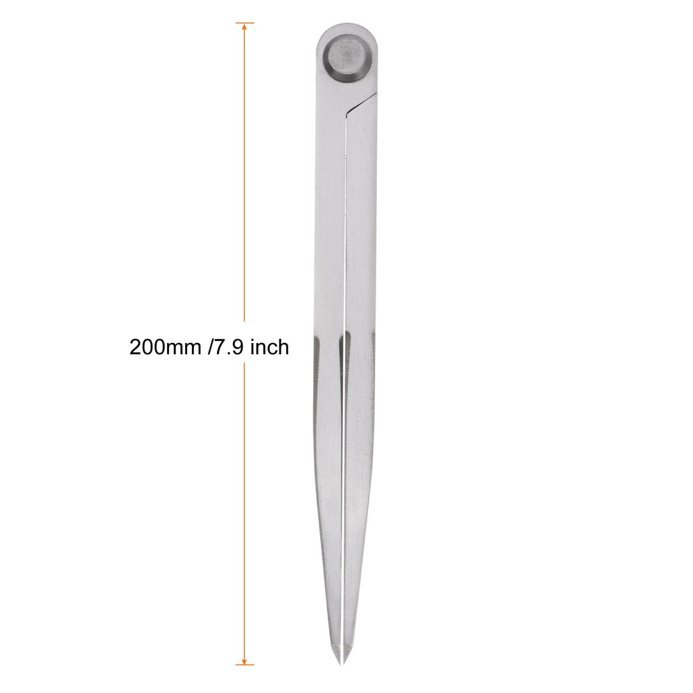 Navigation Divider 8 Inch 200mm Adjustable Straight Pattern Divider Compass