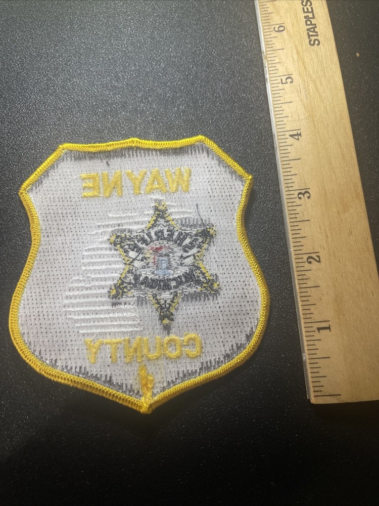 Michigan Wayne County Sheriffs Office Patch Souvenir