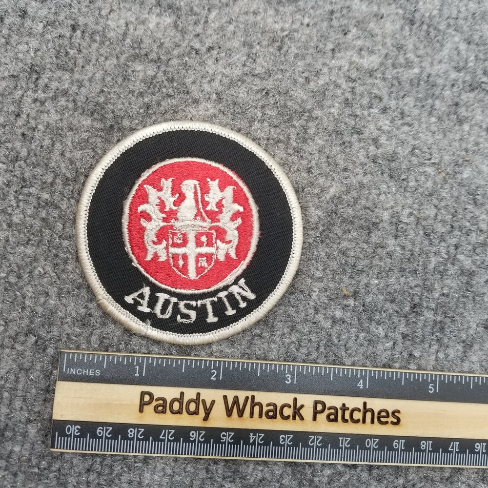 Vintage Austin Healey Patch Car Auto 70s 80s AE9