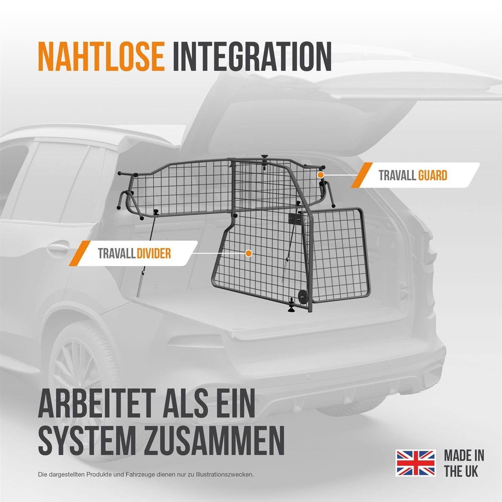Travall Dog Guard, Divider & Tailgate 40 Bundle Audi Q3 (2018-)