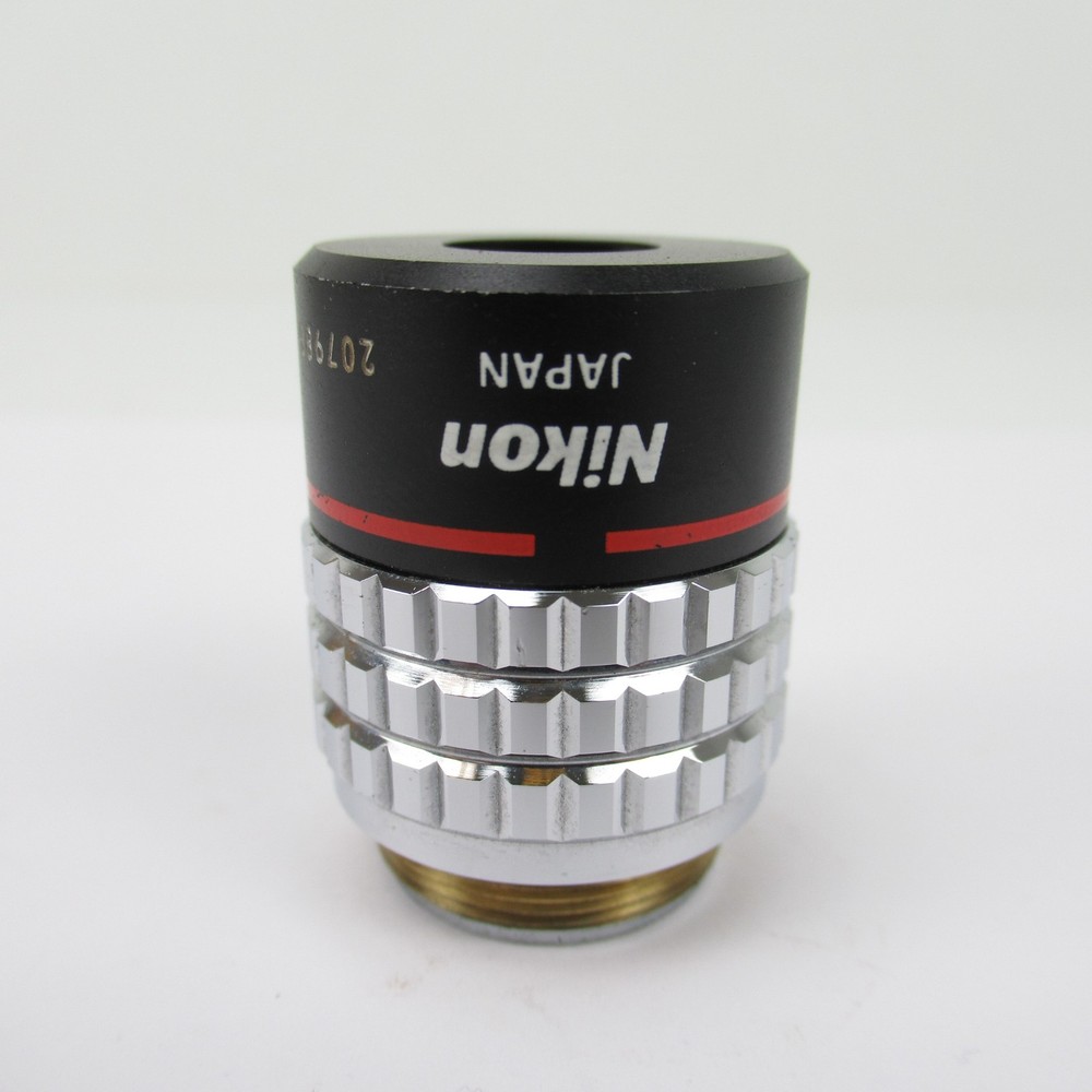 NIKON PLAN 4X/0.13 160/- CFN MICROSCOPE OBJECTIVE LENS