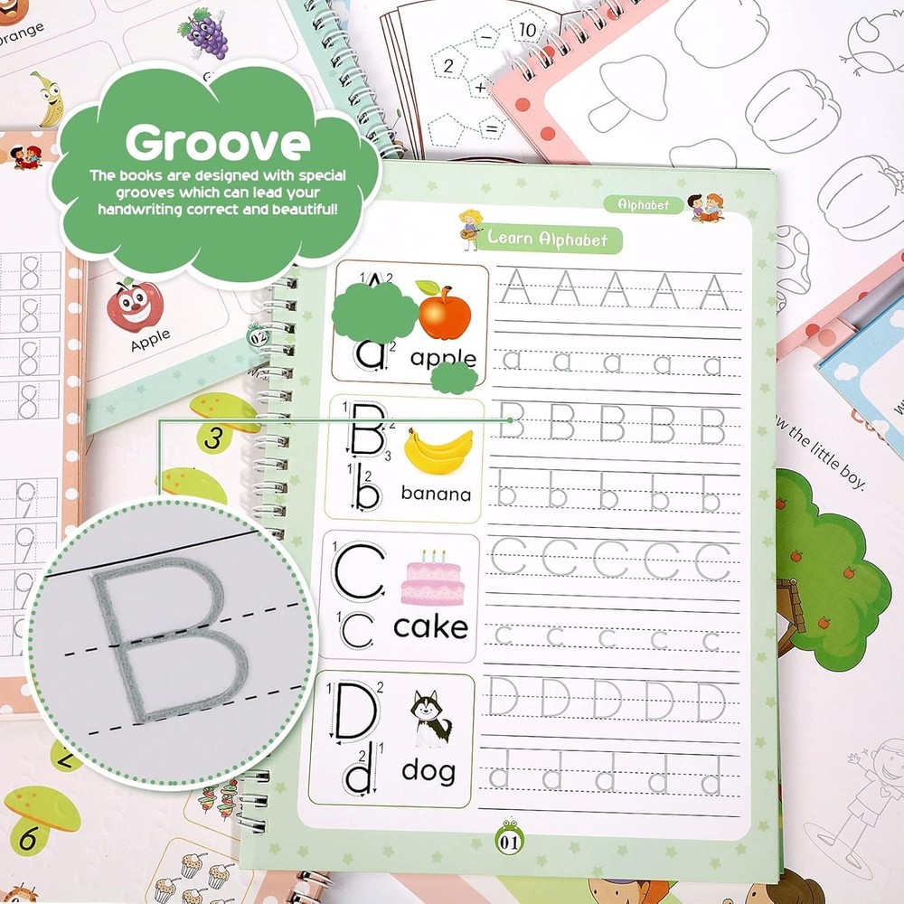 CosyCorner Magical Handwriting Workbooks Practice Magic...