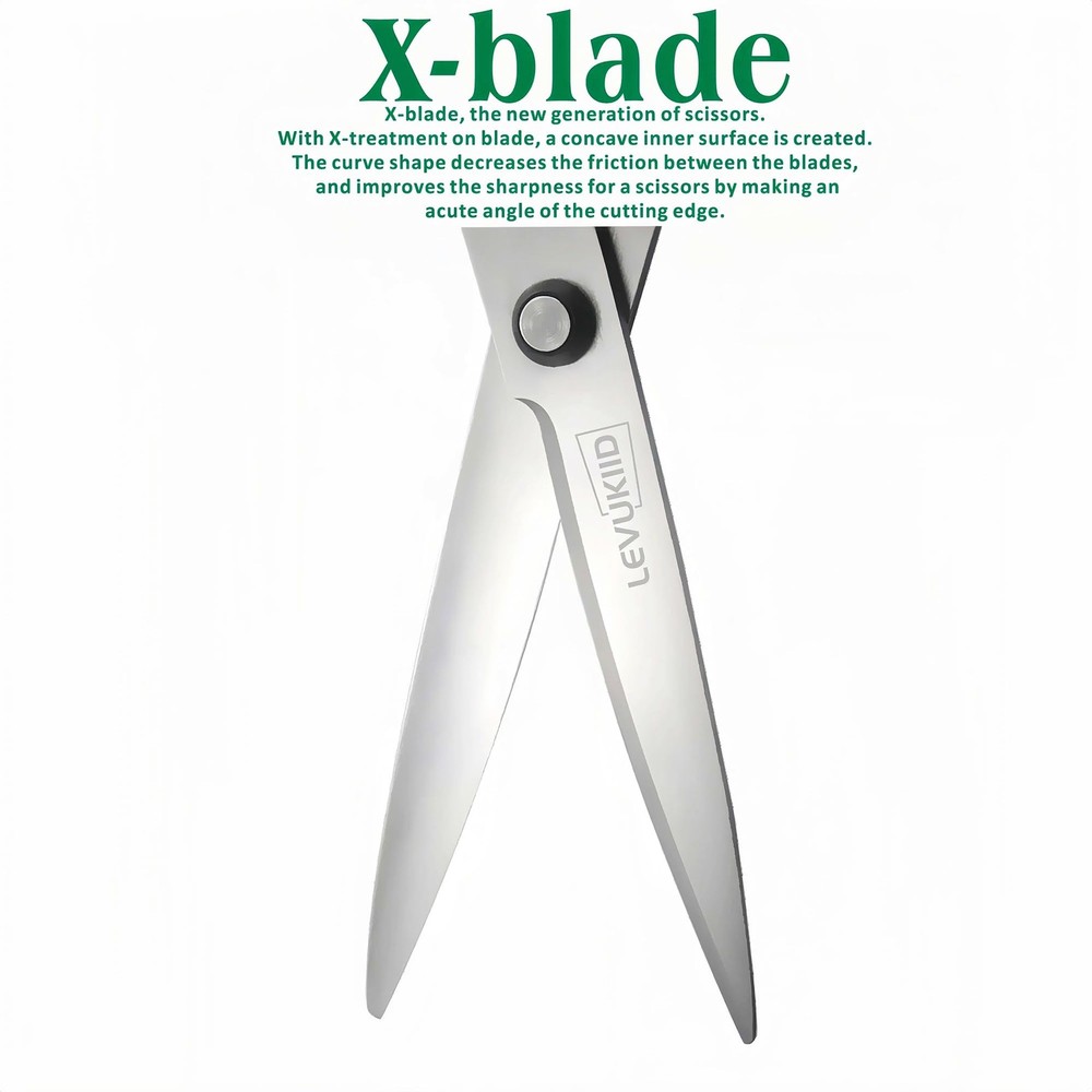 Scissors All Purpose 3 Pack, Office scissors,Sharp Pointed Tip & Comfort Grip...