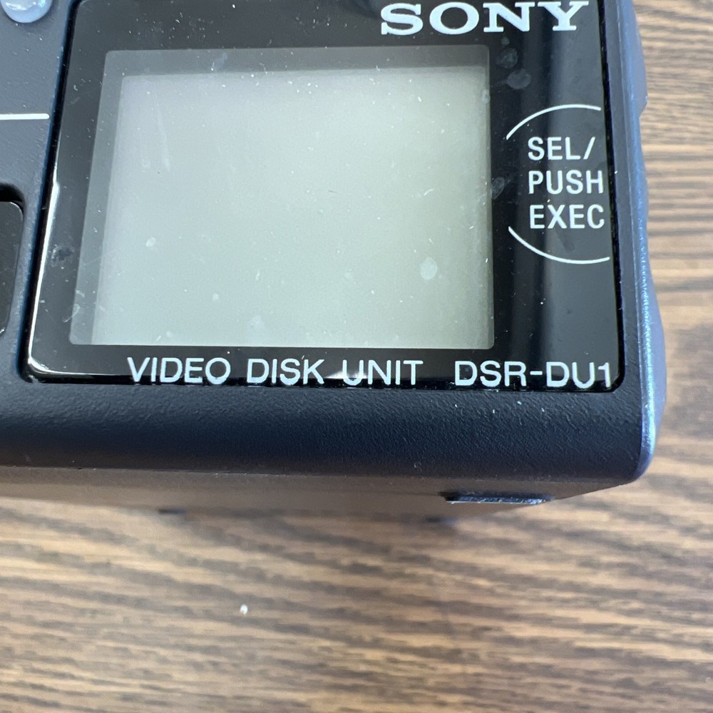 Sony dvcam Video disk unit far-dj1 Standalone unit works