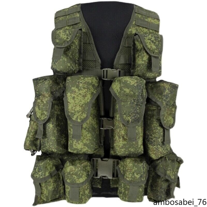 Replica Russian Tactical Vest 6SH117 Ratnik AK Combat Equipment CS Prop Vest