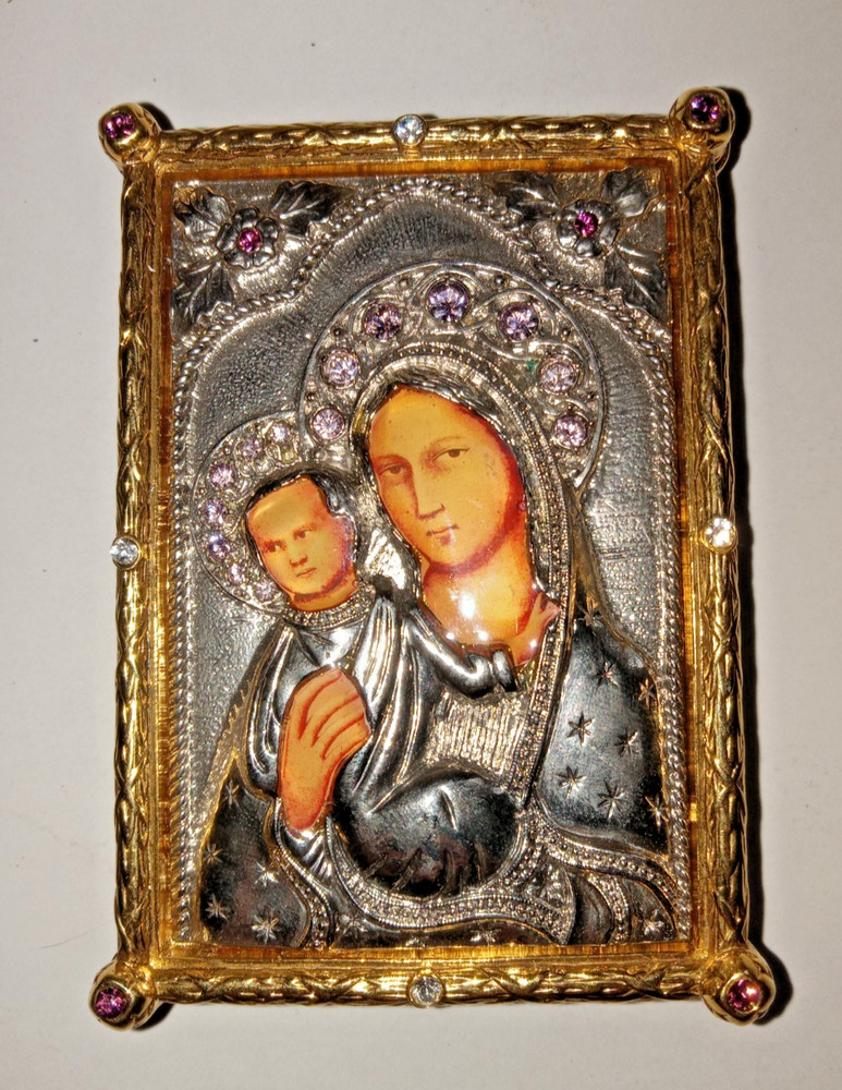 Vatican Library Collection Icon Rosary Box