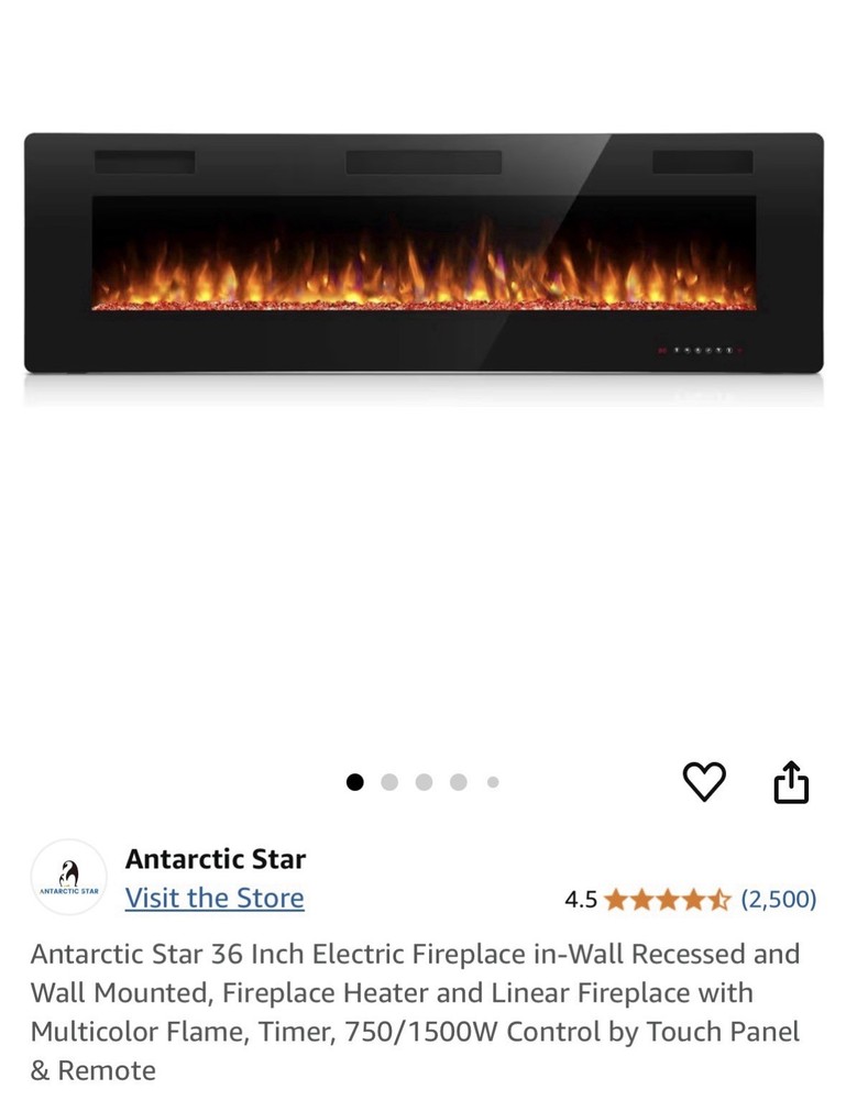 Electric Fireplace Insert
