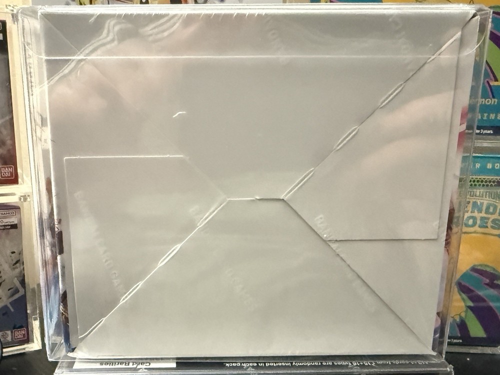 Gundam Booster Box Plastic Protector Cases High Quality Display (4PCS)