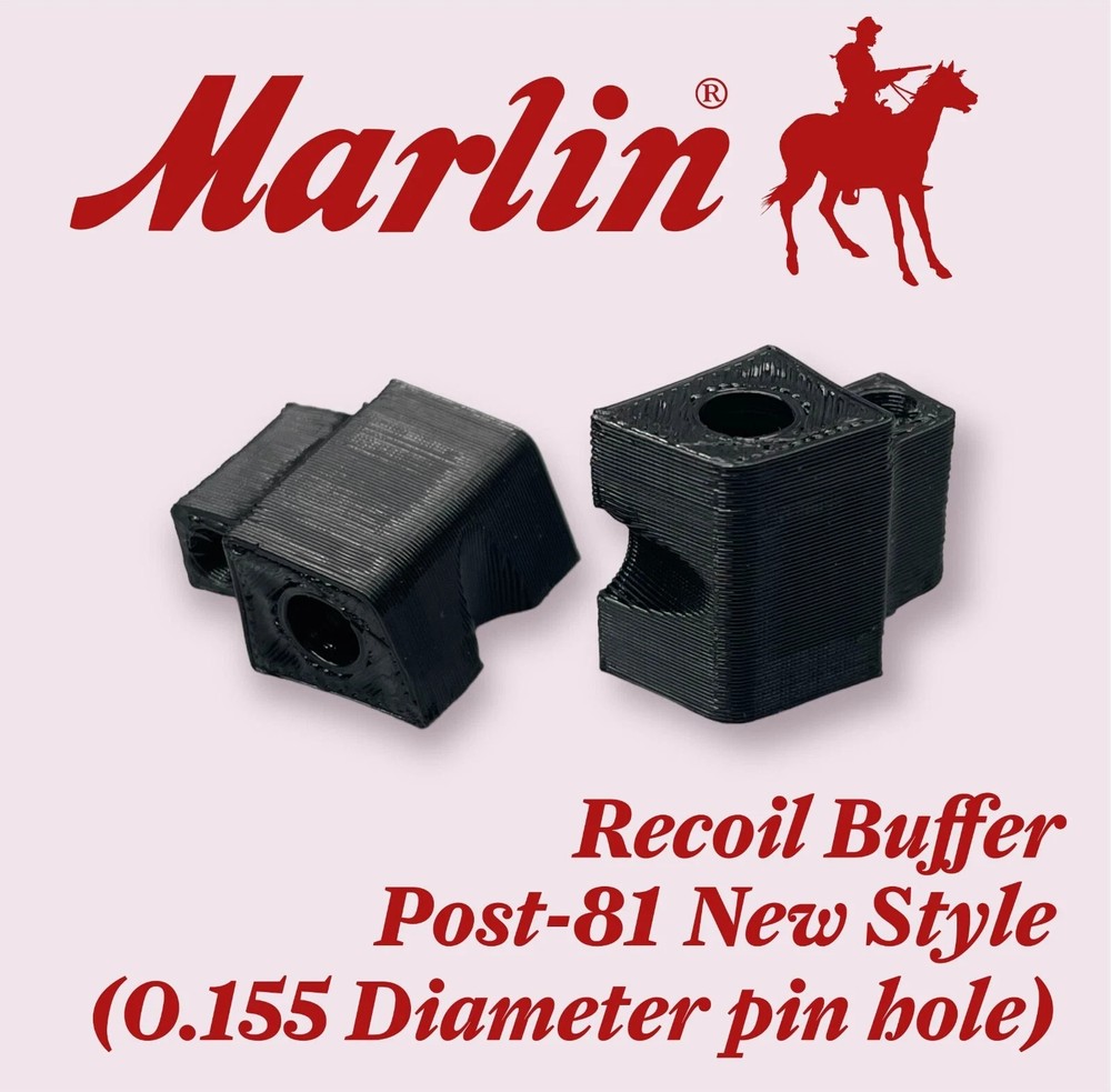 6 Pack 3D Printed Recoil Buffer for Marlin Models 60, 795, 7000