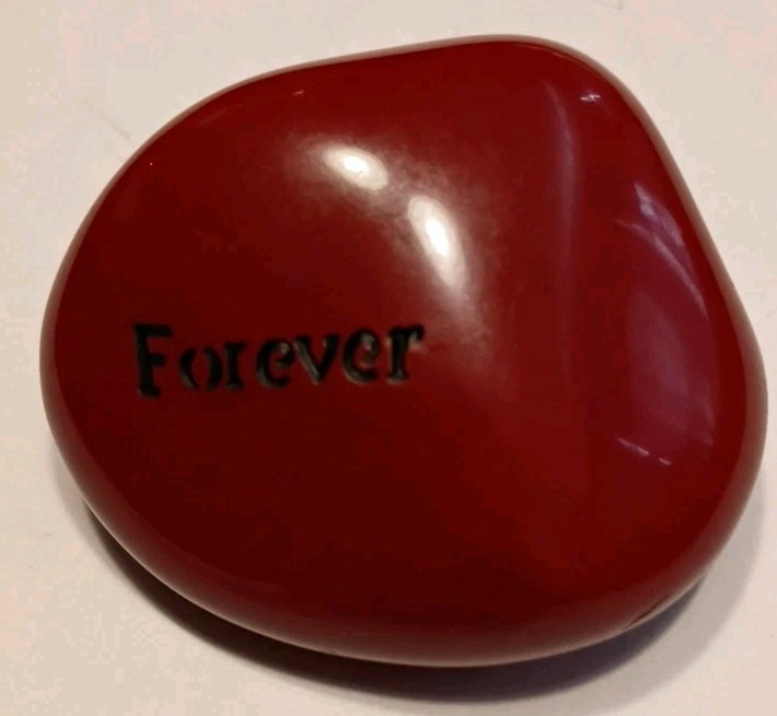 Forever Engraved Rock Red Jasper Quartz Stone Keepsake Unique Strength Stability