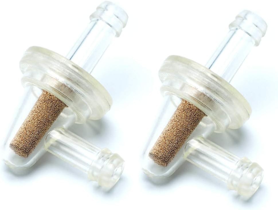 Inline Fuel Filter - APE RACING Universal Small 90 Degree Filters (Pack...