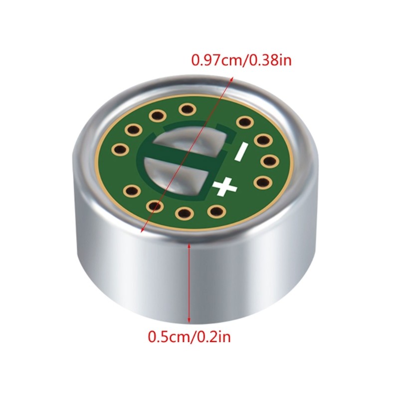 Unidirectional Electret Handling Microphone Elements for Live Sound Applications