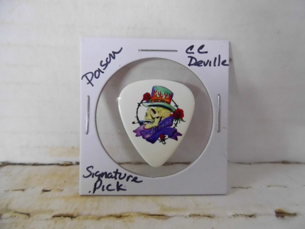 POISON "CC DEVILLE" SIGNATURE GUITAR PICK~READ DESCRIPTION (#26~15)
