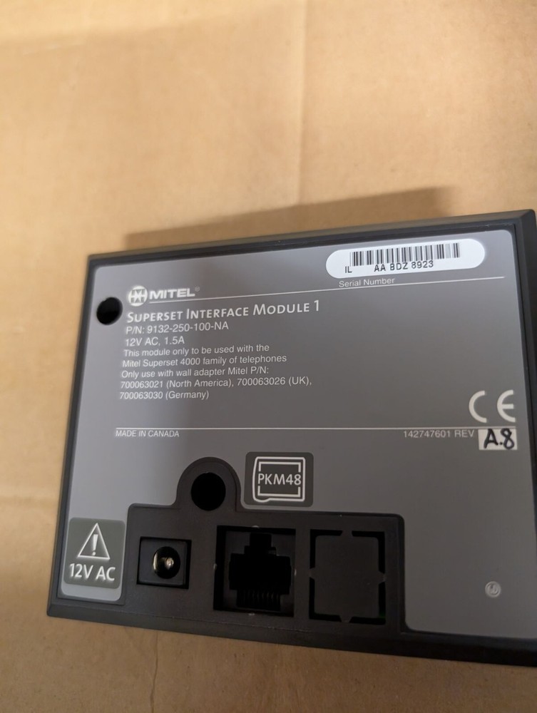 Mitel 9132-250-100-NA Superset Interface Module 1