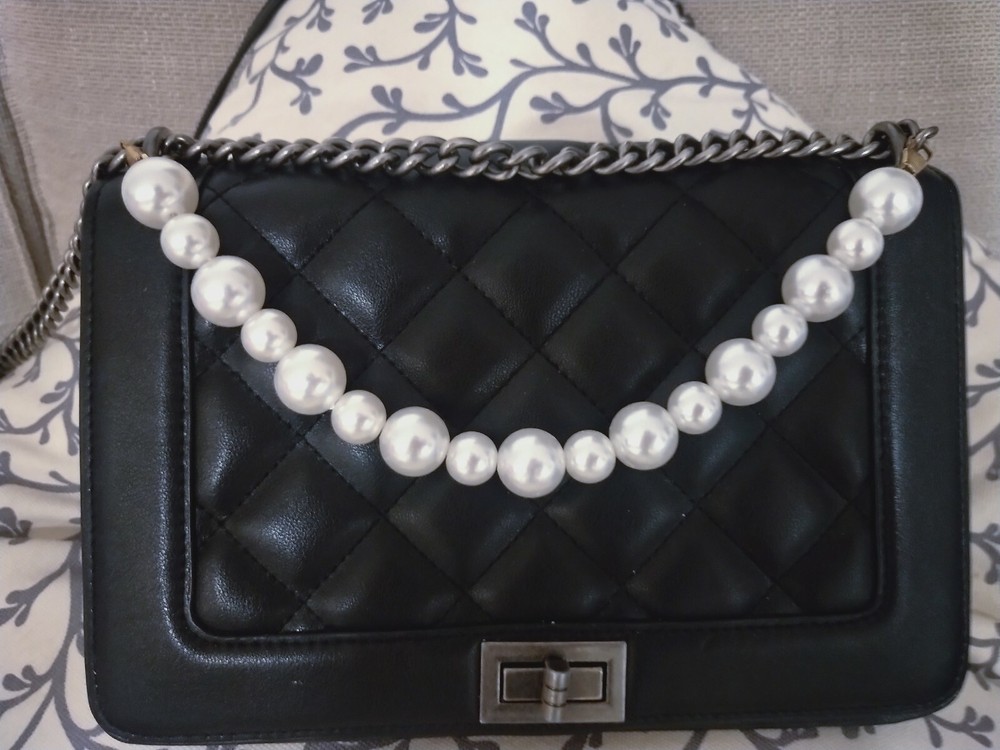 Pearl Bag Strap 30cm length