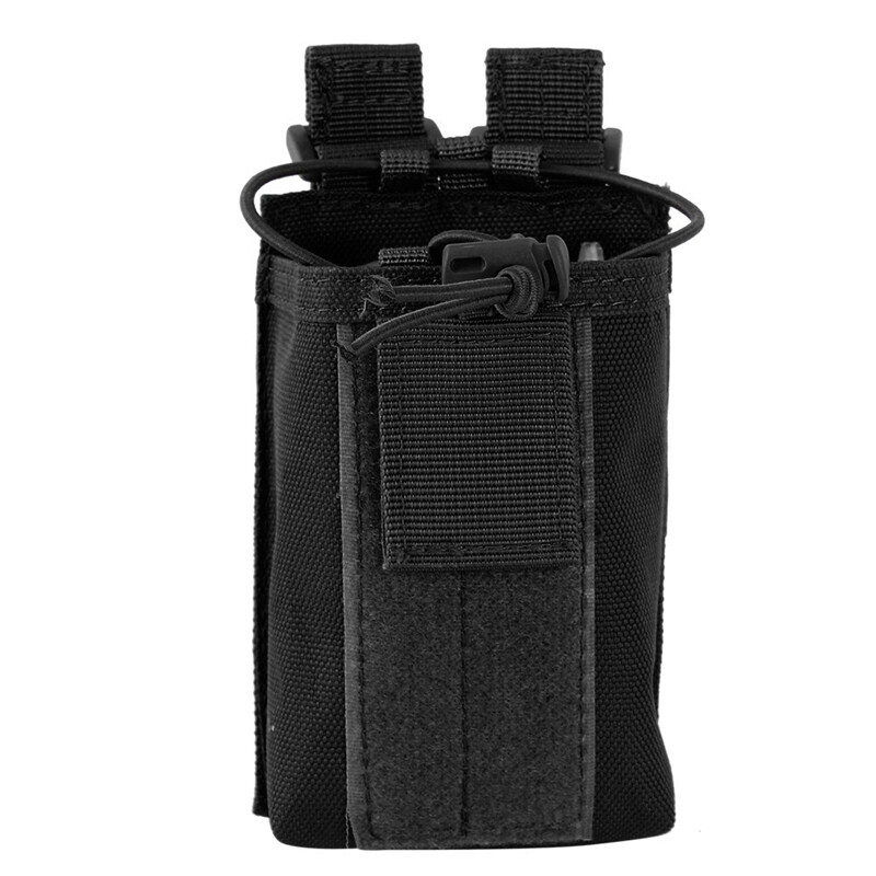 US Molle Radio Pouch Belt Holder Adjustable Walkie Talkie Bag Heavy Duty Holster