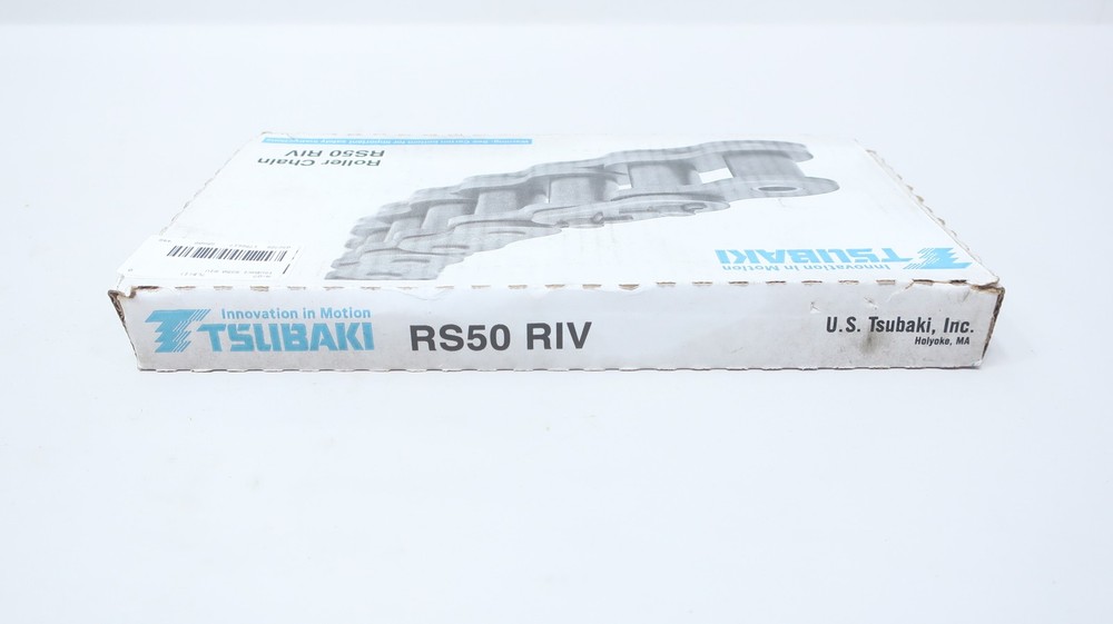 Tsubaki RS50 RIV Single Roller Chain 10ft