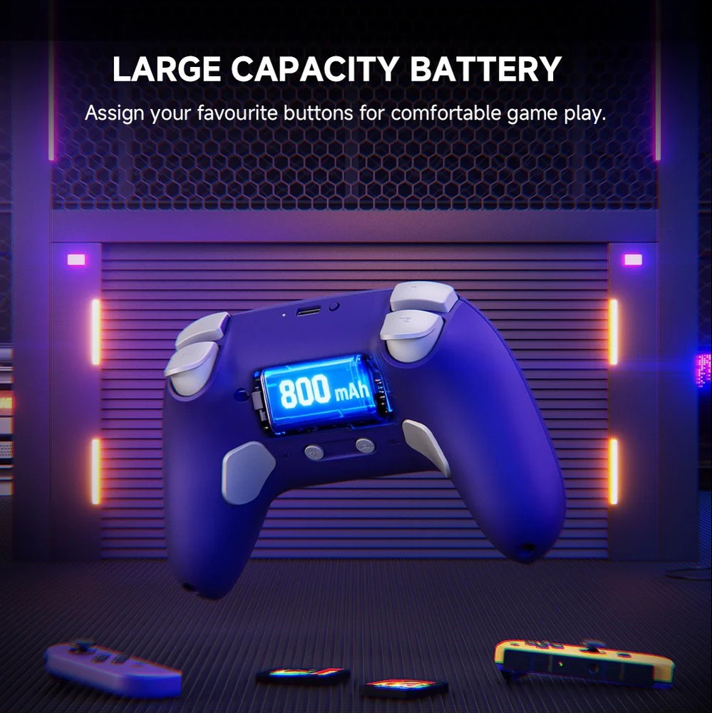 Echtpower Wireless Pro Controller for Nintendo Switch with Hall Effect Joysticks