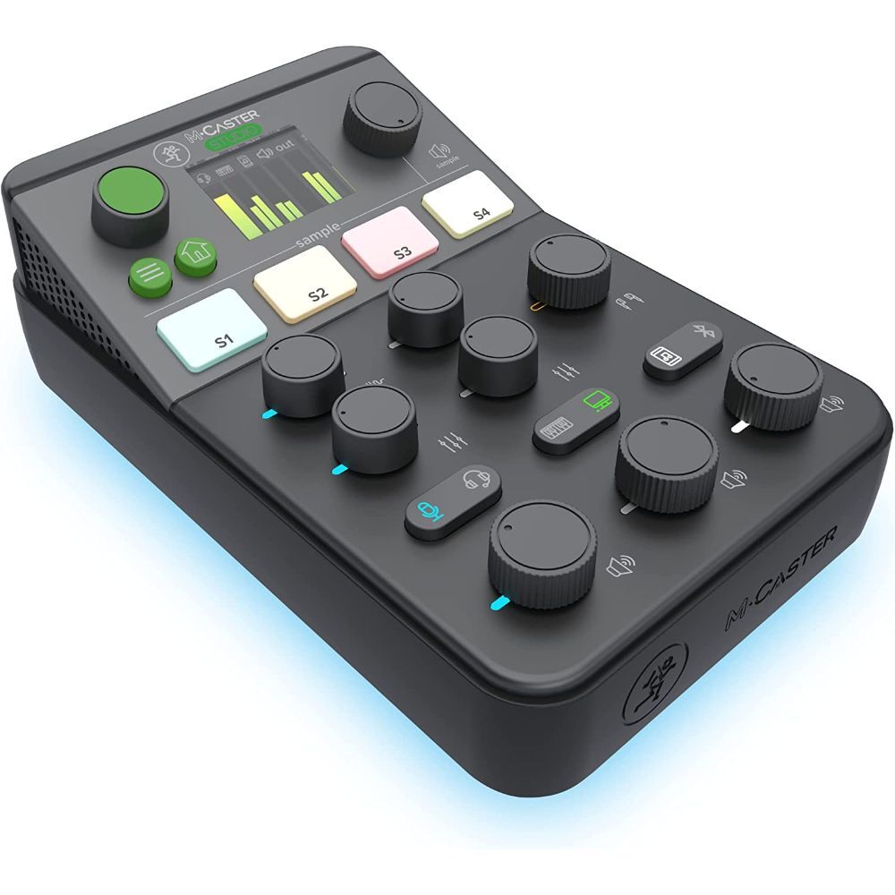 Mackie MCaster Studio Portable Streaming Mixer (Black)